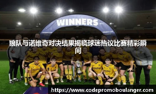 狼队与诺维奇对决结果揭晓球迷热议比赛精彩瞬间